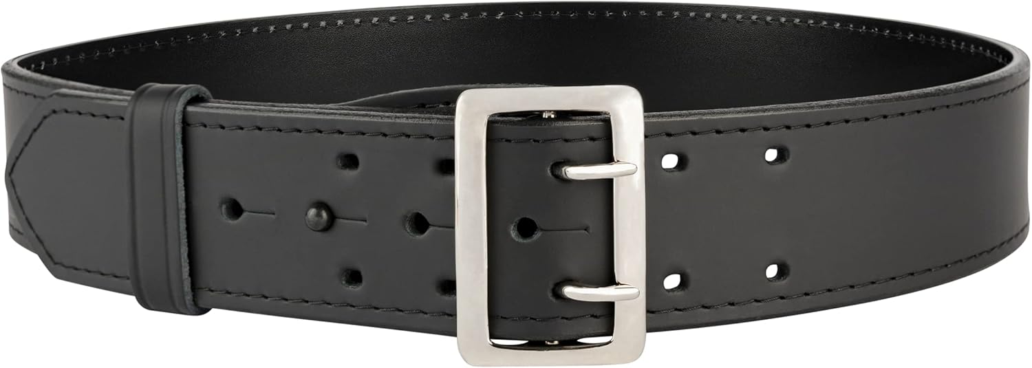 PERFECT FIT Sam Browne Leather Duty Belt 2.25 inch Made in the USA