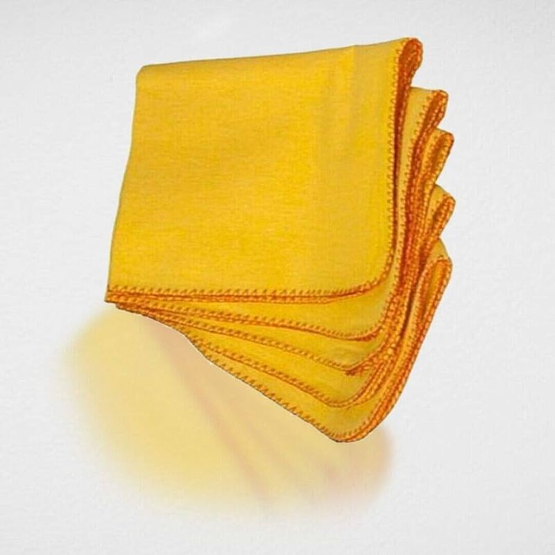 Yellow Cleaning Cloth PK6