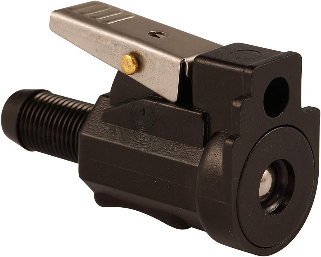 Attwood 8896LP6 Mercury/Yamaha Female Fuel Hose Fitting - 3/8" Barb
