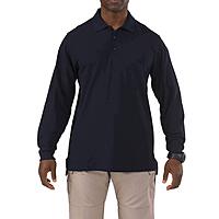 5.11 Tactical Men's Utility Long Sleeve Polo, Polyester-Cotton, Integrated Side Vents, Style 72057