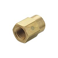 Western Enterprises#BF-8-4HP, PKGD: NPT Coupler 1/4F X 1/2F