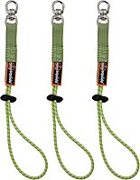 Ergodyne Squids 3713 Tool Tails Attachment with Swivel End, 10 Pounds,Lime