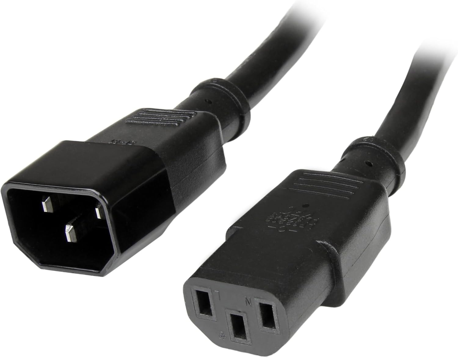 StarTech.com C14 to C13 Power Extension Cord IEC 60320