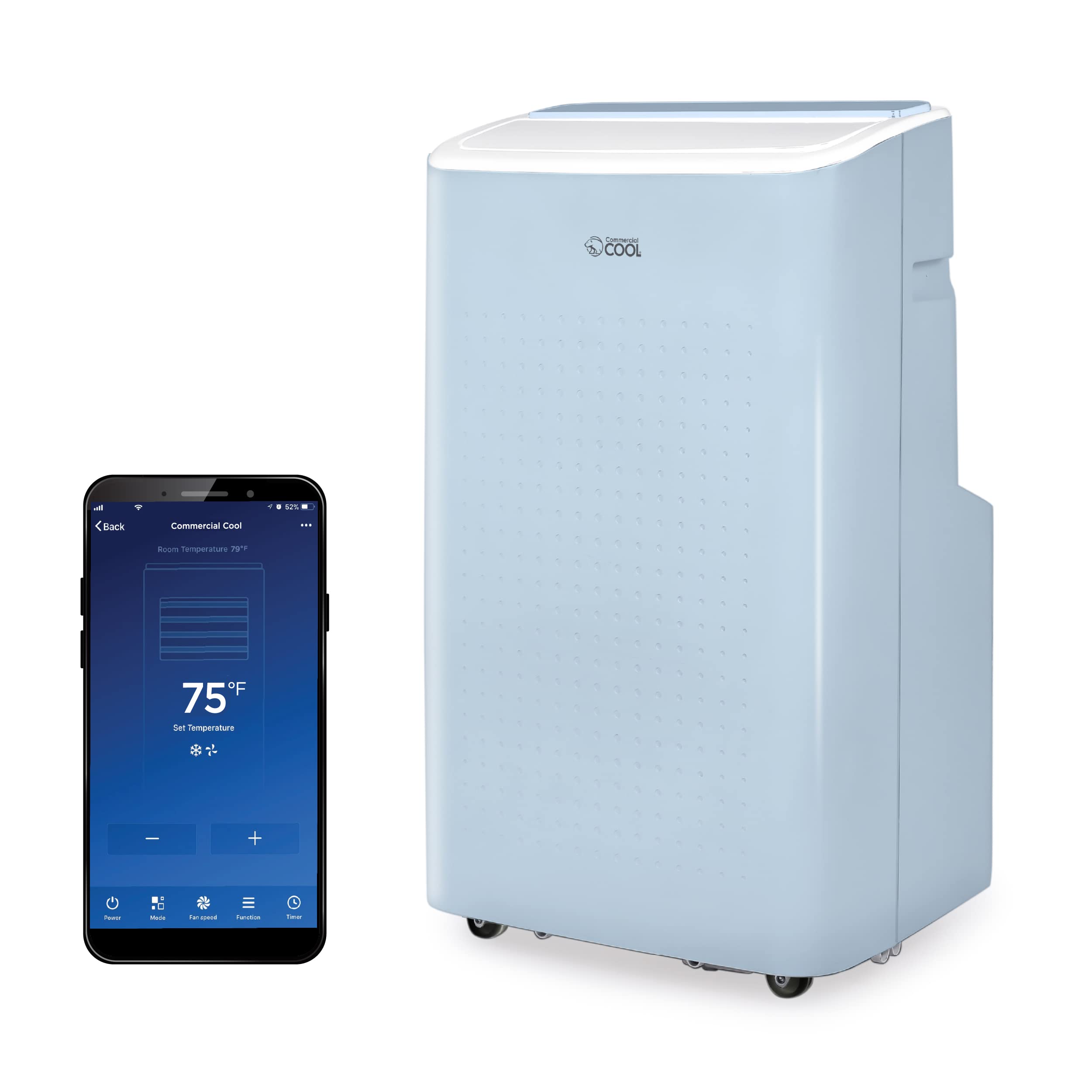 COMMERCIAL COOL Portable Air Conditioner, Dehumidifier & Fan