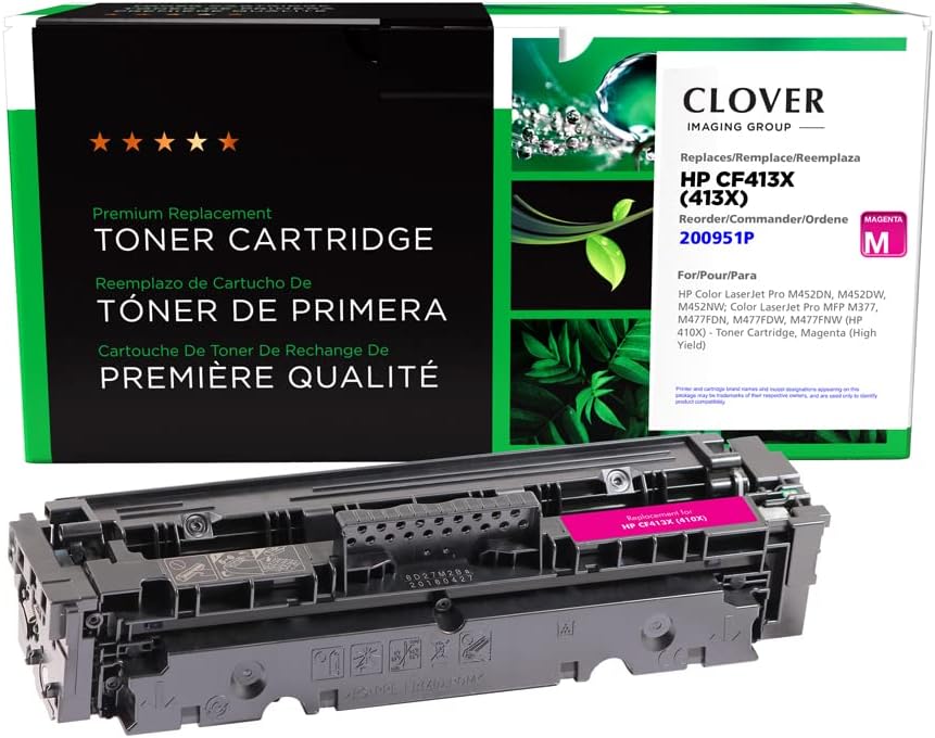 Clover Remanufactured Toner Cartridge Replacement for HP 410X/410A