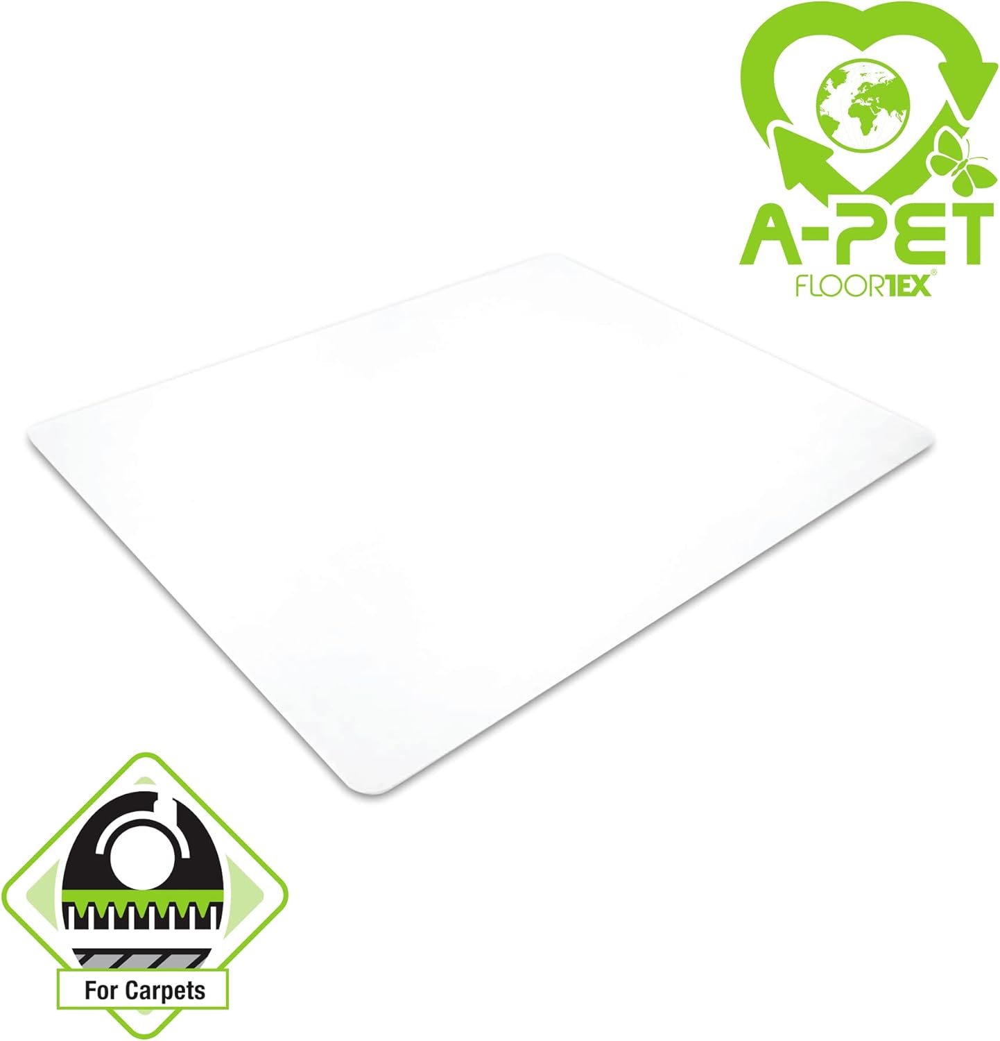 Floortex Advantagemat Plus APET Clear Chair Mat