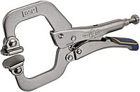 IRWIN VISE-GRIP Welding Pliers, Fast Release, C-Clamp Locking with Swivel Pads, 6-Inch (IRHT82587)