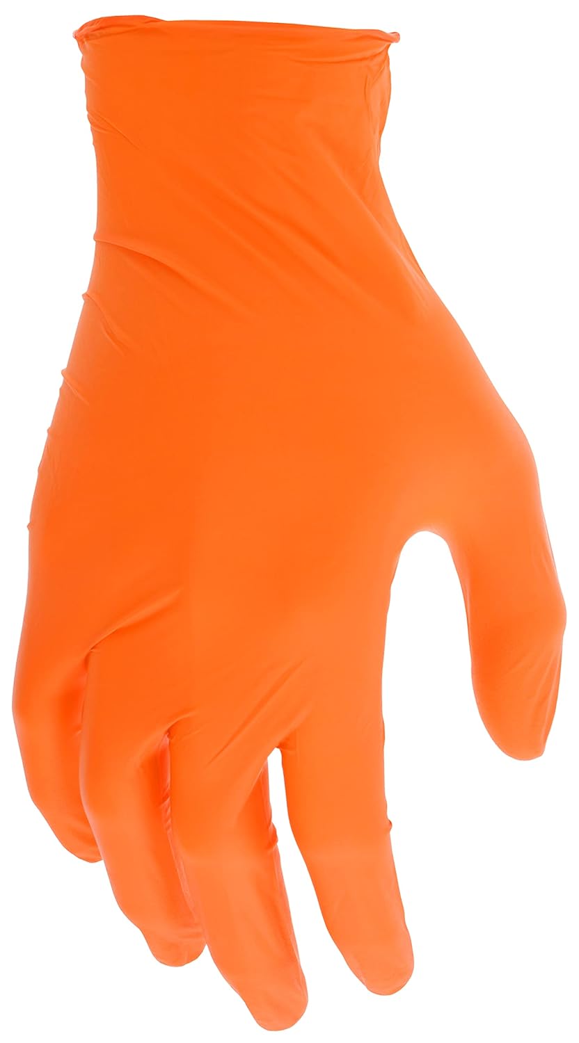 MCR Safety NitriShield Powder Free Nitrile Disposable Gloves, 3.5 mil, Food Grade