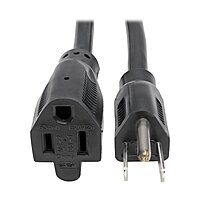 Tripp Lite Heavy-Duty Power Extension Cord, 14 AWG, 15A, 120V, NEMA 5-15P to NEMA 5-15R