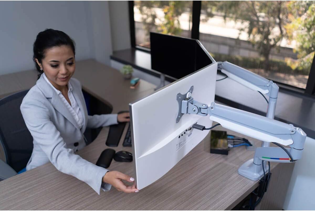 Kensington SmartFit One-Touch Height Adjustable Monitor Arm