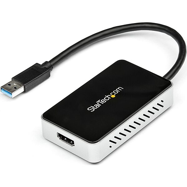 StarTech.com USB 3.0 to HDMI Adapter/Dock with USB 3.0 Pass-Through