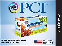 PCI Brand Remanufactured Toner Cartridge Replacement for HP 26A CF226A Black Toner Cartridge 3.1K Yield