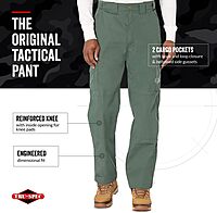 TRU-SPEC 24-7 Original Tactical Pants for Men - Water-Resistant Cargo Work Pants with Concealed Carry and Knee Pad Openings