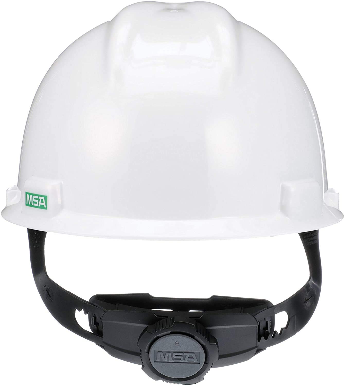 MSA 475358 V-Gard Cap Style Safety Hard Hat With Fas-Trac III Ratchet Suspension | Polyethylene Shell
