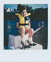 Mustang Lil' Legends Child Foam Vest - Yellow/Navy