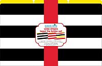 Barker Creek File Folders - Set of 9 Wide Stripes Legal Size Folders, 12pt Stock, Multi-Design Set, 1/3 Cut Tabs, Reversible, Home, School and Office Supplies (2507)