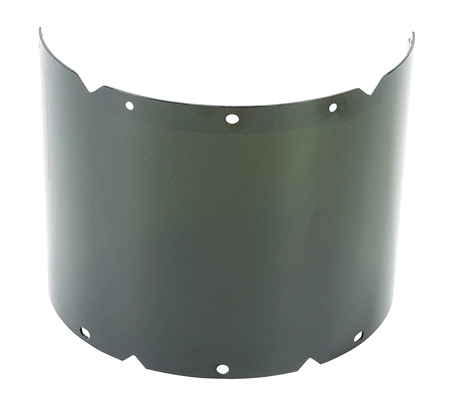 MSA 10115862 V-Gard Visor - Welding, Shade 5, Polycarbonate (PC), Molded, 8" x 17" x 0.098"