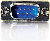 C2G/Cables to Go 02782 DB9 M/M Serial RS232 Mini Gender Changer (Coupler)
