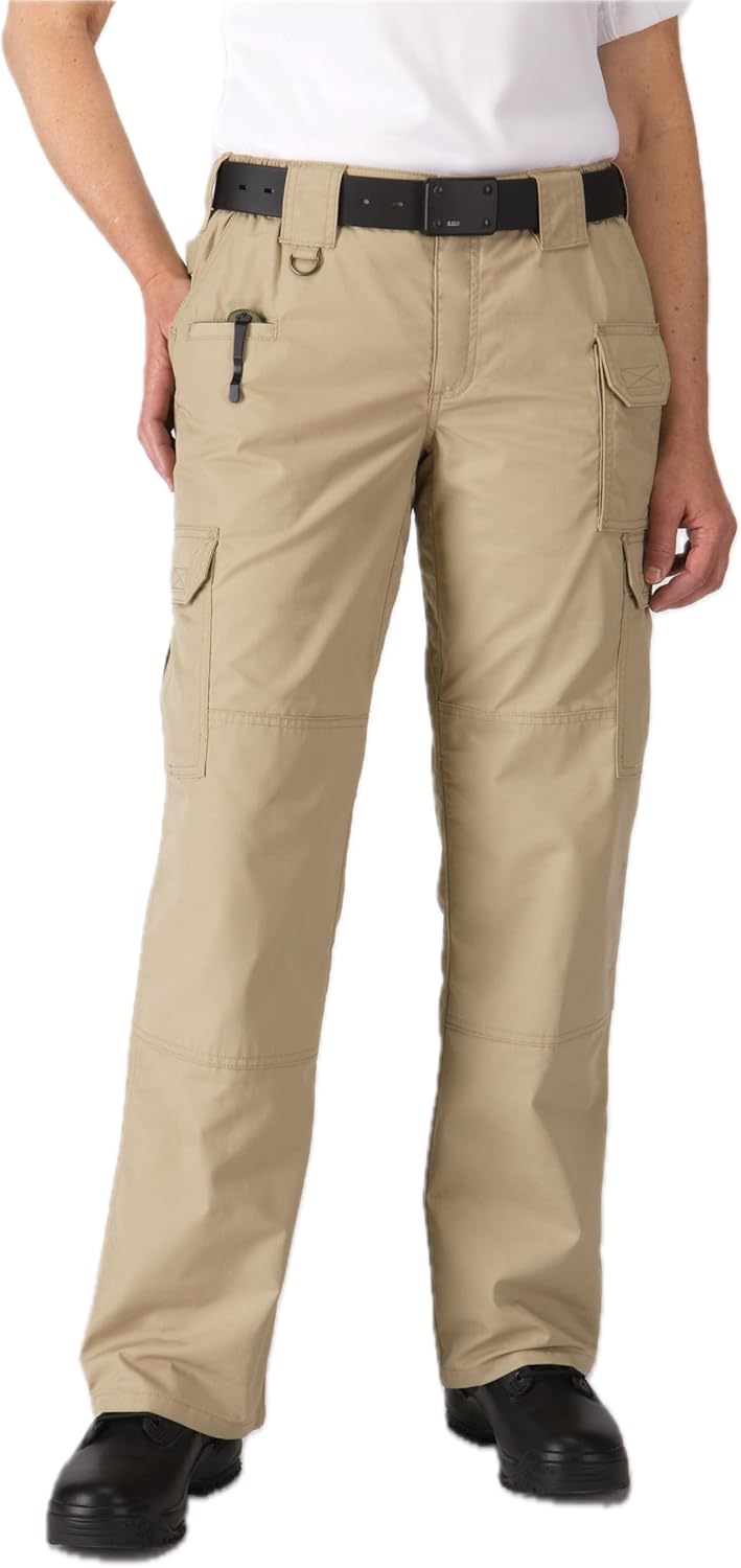 5.11 Tactical Women's Taclite Pro Ripstop Pants, Regular Fit, 8 Pockets, Gusseted, Style 64360ABR