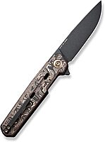 WEKNIFE Navo Flipper Knife Carbon Fiber Handle (3.25  CPM 20CV Blade) WE22026-5