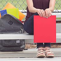 JAM Paper Heavy-Duty 2-Pocket Plastic Presentation Folders - Letter Size