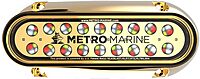 Metro Marine High-Output Elongated Underwater Light w/Intelligent Full Spectrum LED's - RGBW, 45° Beam