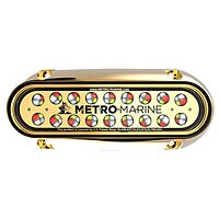 Metro Marine High-Output Elongated Underwater Light w/Intelligent Full Spectrum LED's - RGBW, 45° Beam