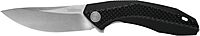 Kershaw Tumbler Folding Pocket Knife, 3.25 Inch Blade with Manual Open, Sub-Frame Lock (4038), Black