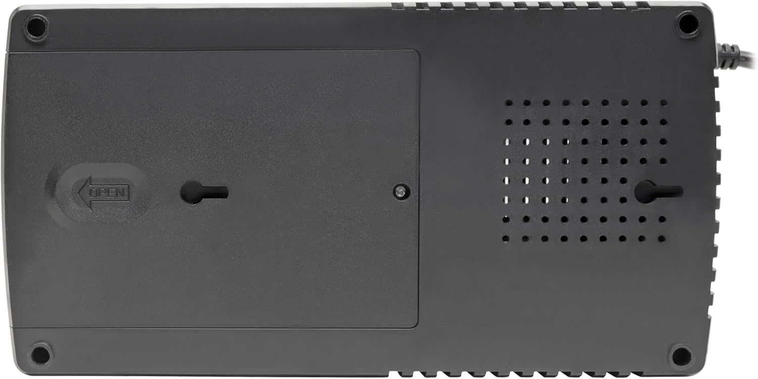 Tripp Lite Ultra-Compact Line Interactive UPS with AVR and Surge Protection, 8 Outlets