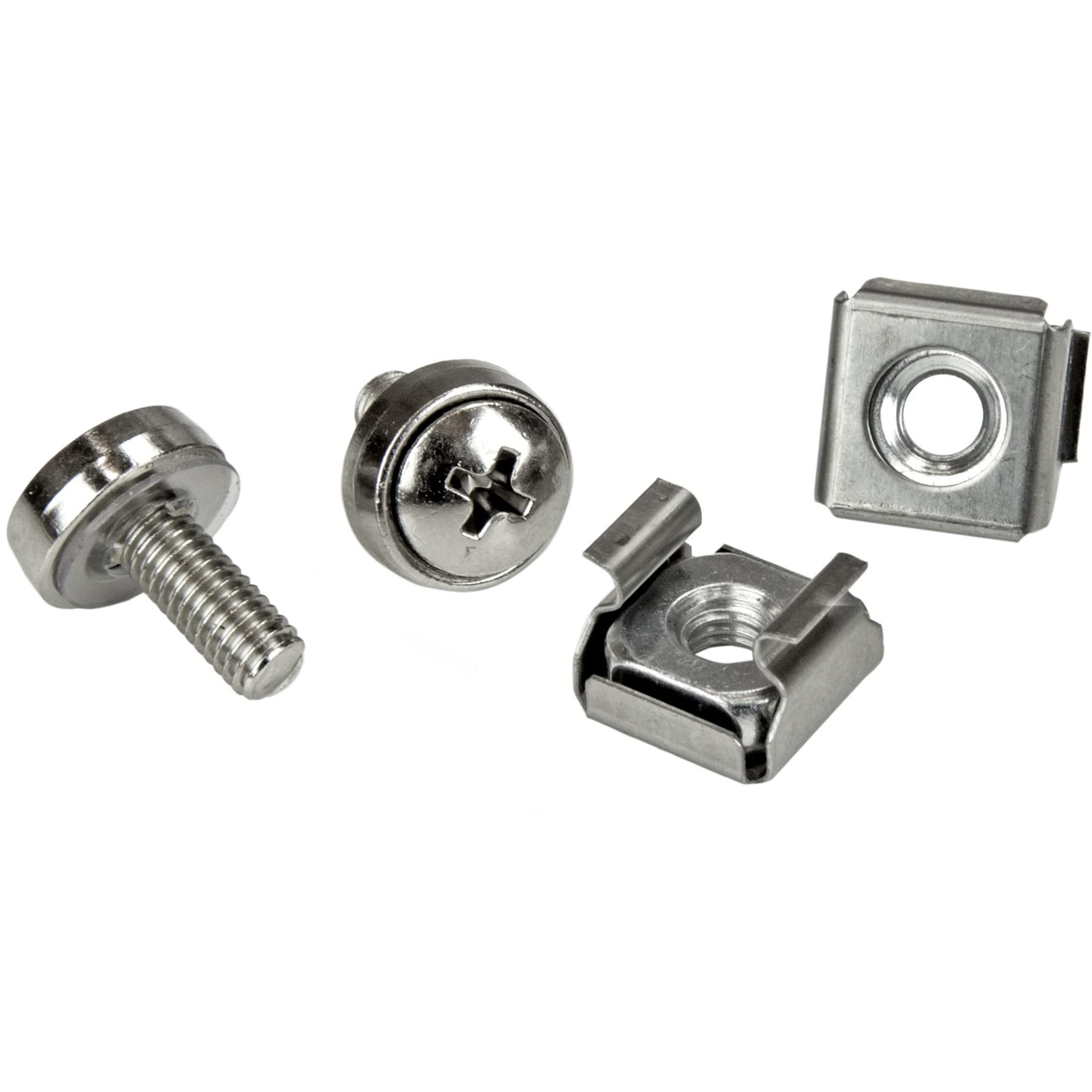 StarTech.com Mounting Screws and Cage Nuts for Server Rack & Cabinet