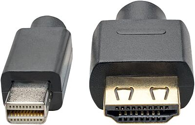 TRIPP LITE Mini DisplayPort 1.2a to HDMI 2.0 Active Adapter Cable with Gripping HDMI Plug