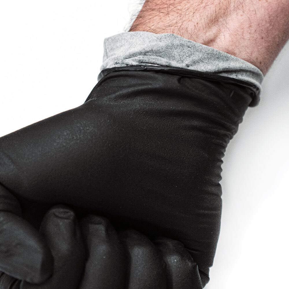 MECHANIX WEAR Nickelback 6 Mil Nitrile Disposable Gloves with Sweat-Absorbing Liner