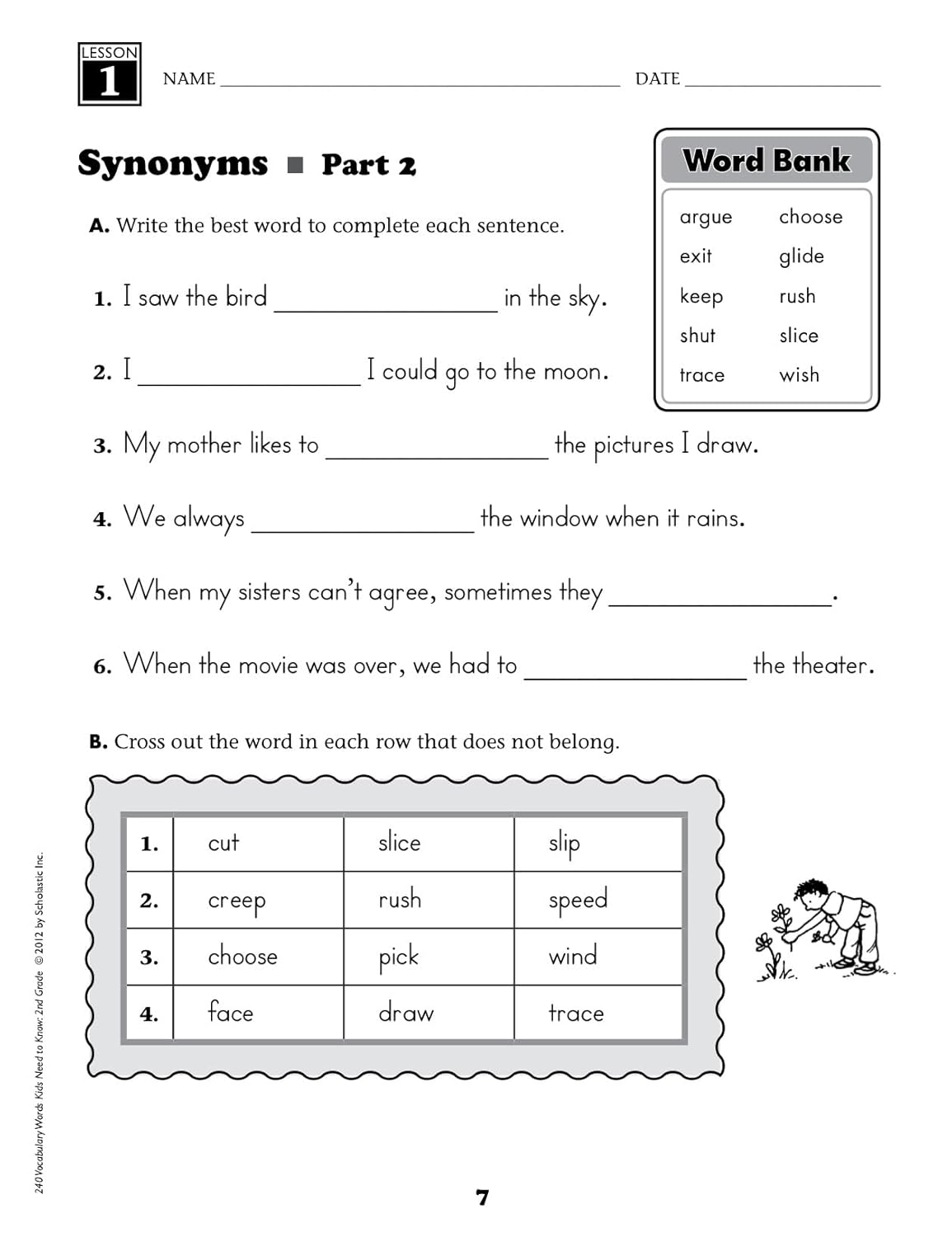 240 Vocabulary Words Kids Need to Know: Grade 2: 24 Ready-to-Reproduce Packets Inside! (Teaching Resources)