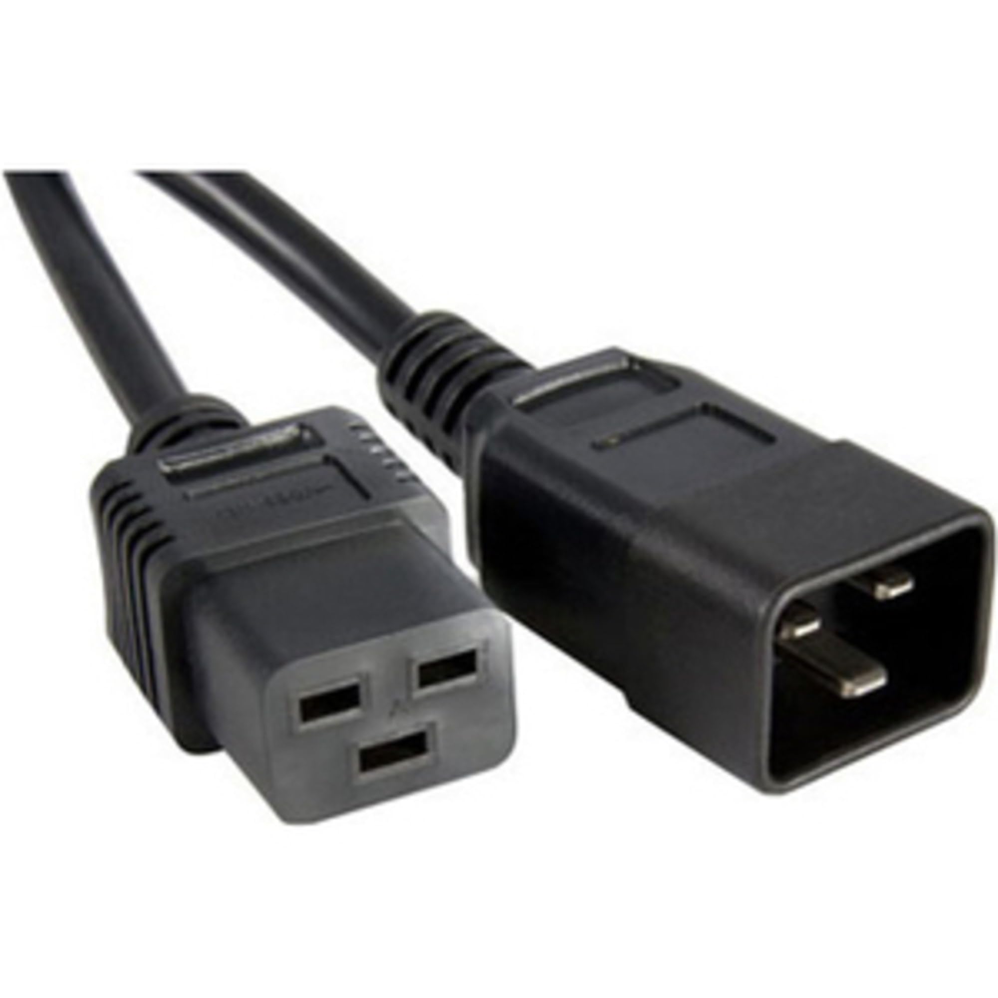 Unirise Standard Power Cord - 3 Ft - Iec 60320 C19 - Iec 60320 C20 250 V Ac - 20 A - Black