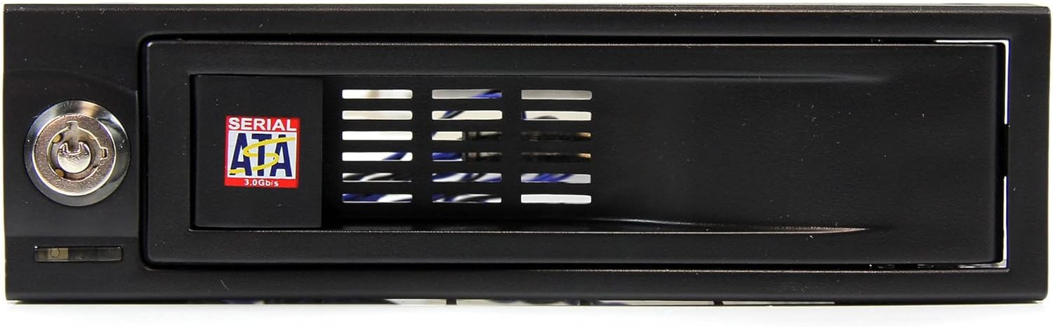 StarTech.com 5.25in Trayless Hot Swap Mobile Rack for 3.5in Hard Drive - Internal SATA Backplane Enclosure