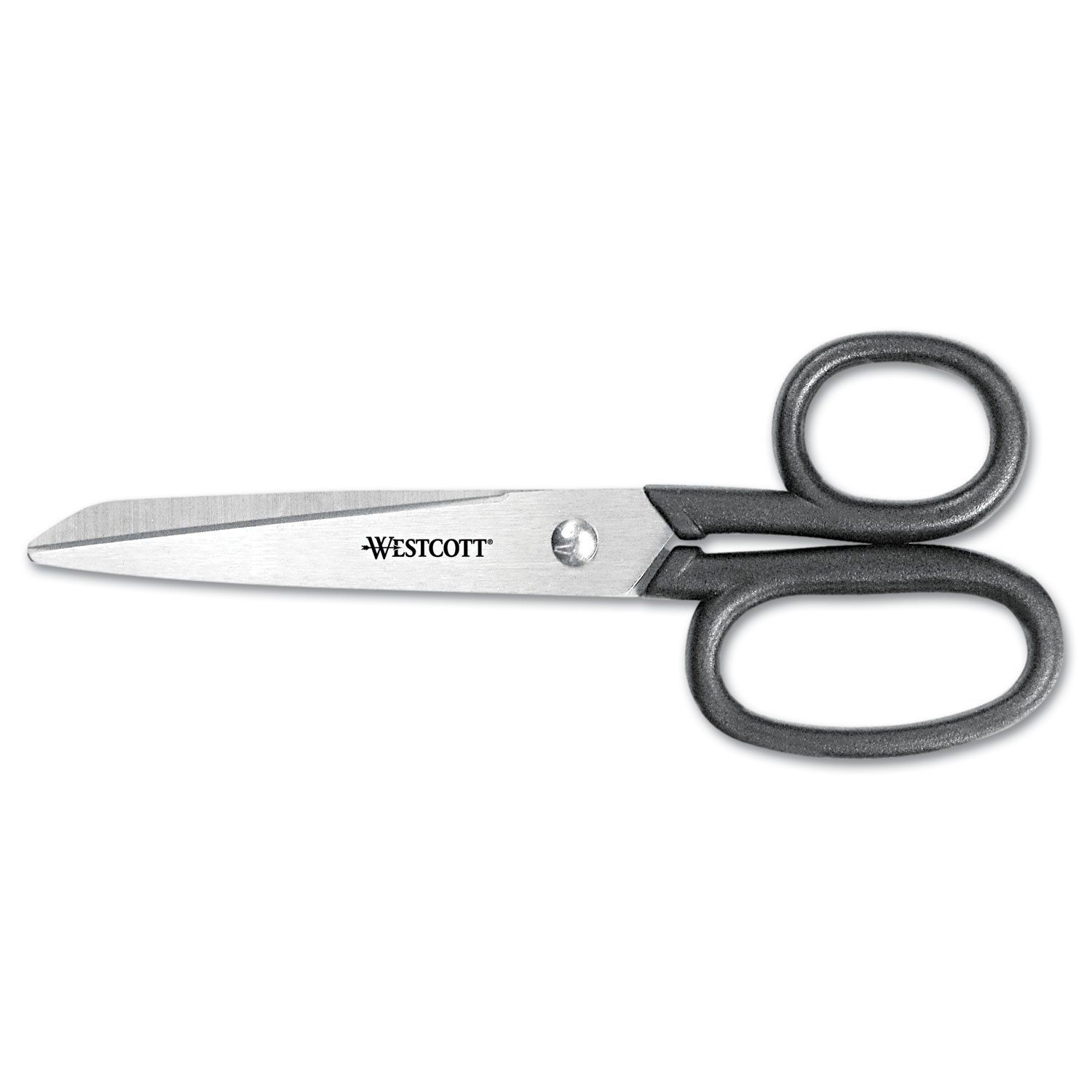 Westcott Shears, Left/Right Hand, 6", 2.75" Cut, Black