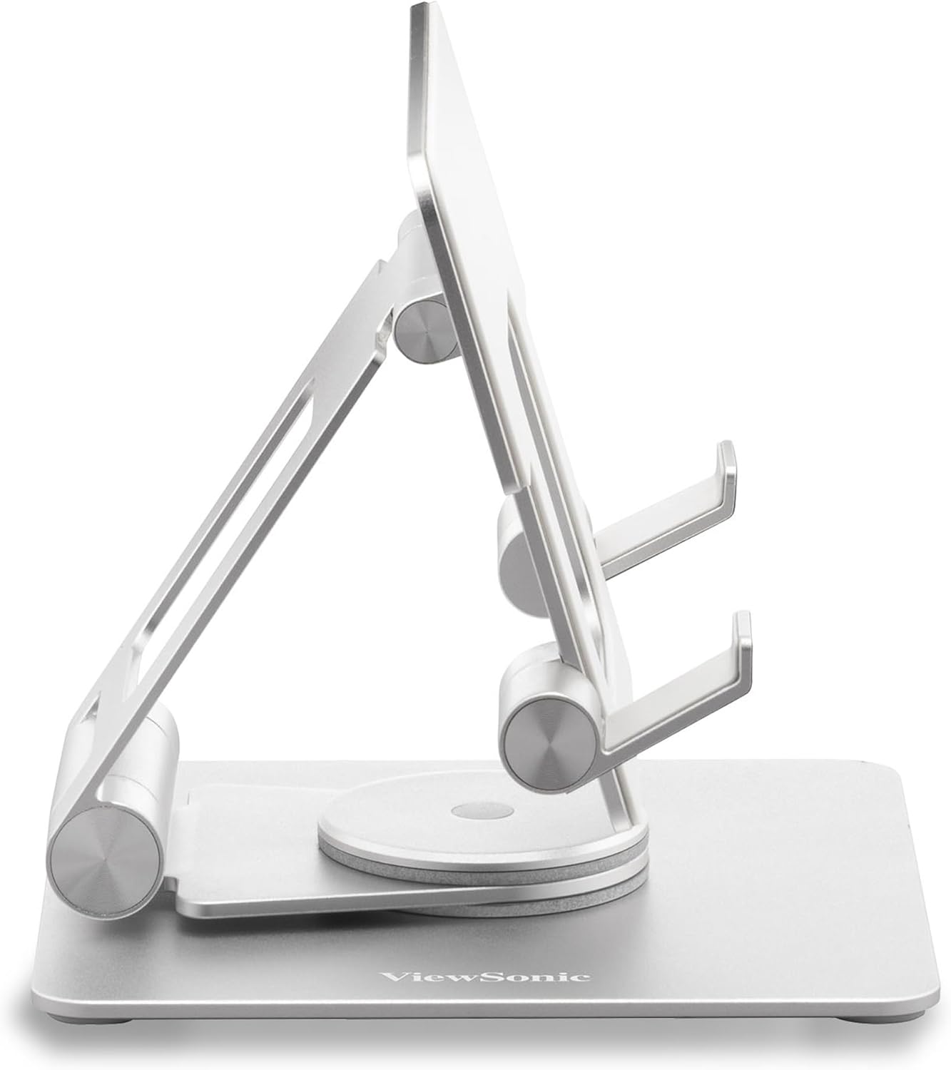 ViewSonic LCD-STND-001 Portable Monitor Stand with 360 Swivel, Tilt, and Height Adjustment for Monitors up to 17 Inches