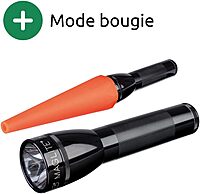 ML25LT-J201G MagLite, 2C Cell, Twist Head, 177 Lumens,Black