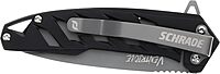 Schrade Delta Class Ventricle Tanto Folder 7in with 3in AUS-10 Steel Blade and Aluminum Handle for EDC