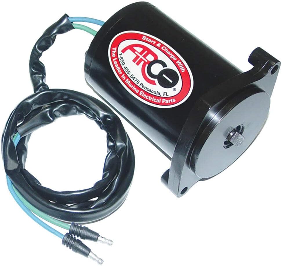 Arco 6250 Tilt Trim Motor for Late Model Mercury 135 HP, 150 HP XR6, Magnum III, 175 HP, Black