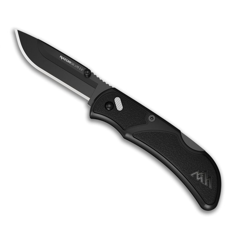 OUTDOOR EDGE Razor EDC Lite 2.5" Replaceable-Blade Folding Pocket Knife with Clip