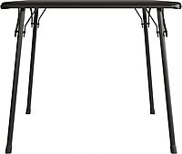 Flash Furniture Madelyn 33.5" Square Folding Multipurpose Card Table with Padded Vinyl Top