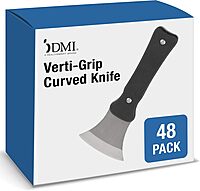 DMI Steak Knife, Rocker Knife, Curved Knife, Verti Grip Kitchen and Dinner Steak Knife for Ease of Chopping or Limited Hand