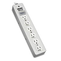 TRIPP LITE 6-Outlet Hospital-Grade Surge Protector Power Strip