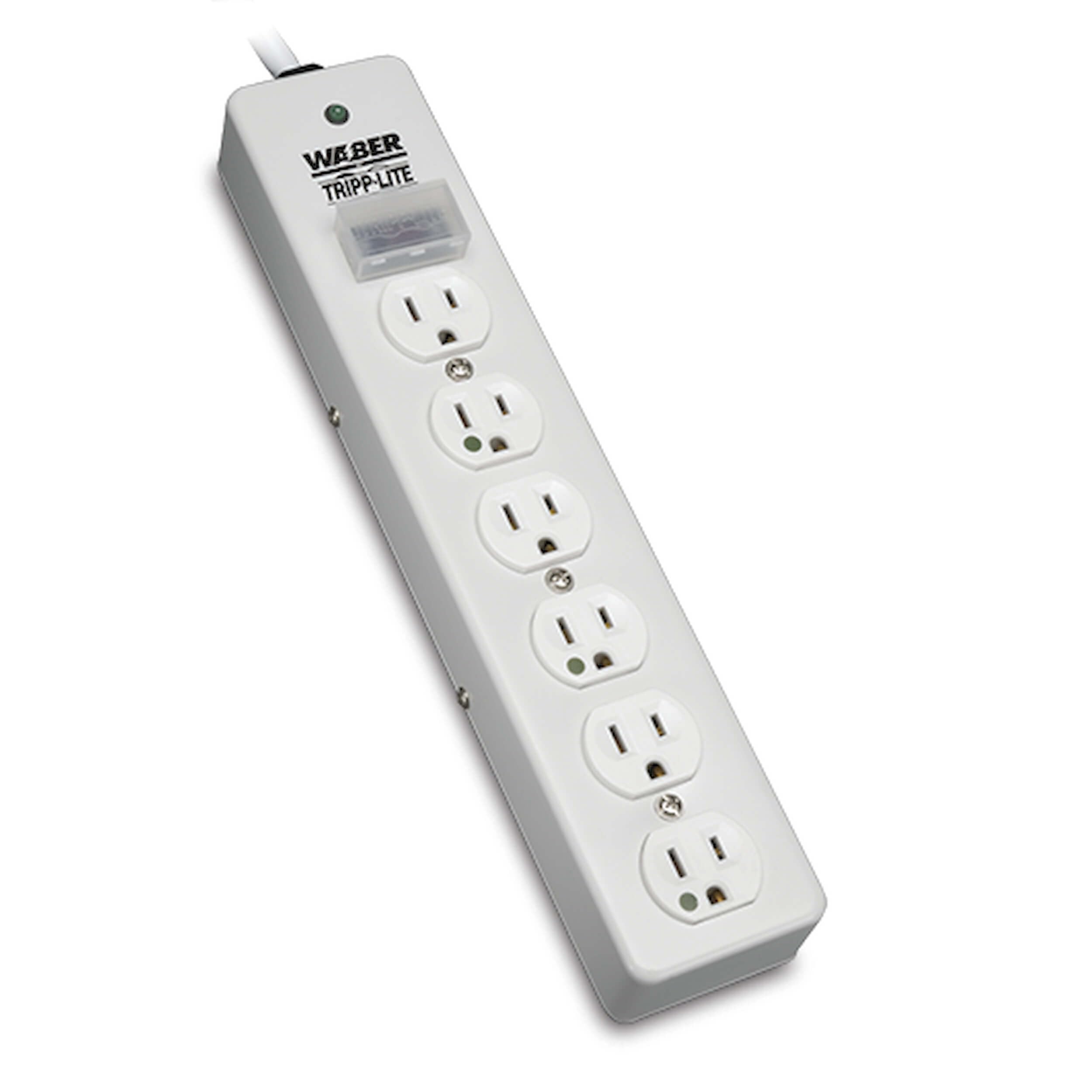 TRIPP LITE 6-Outlet Hospital-Grade Surge Protector Power Strip