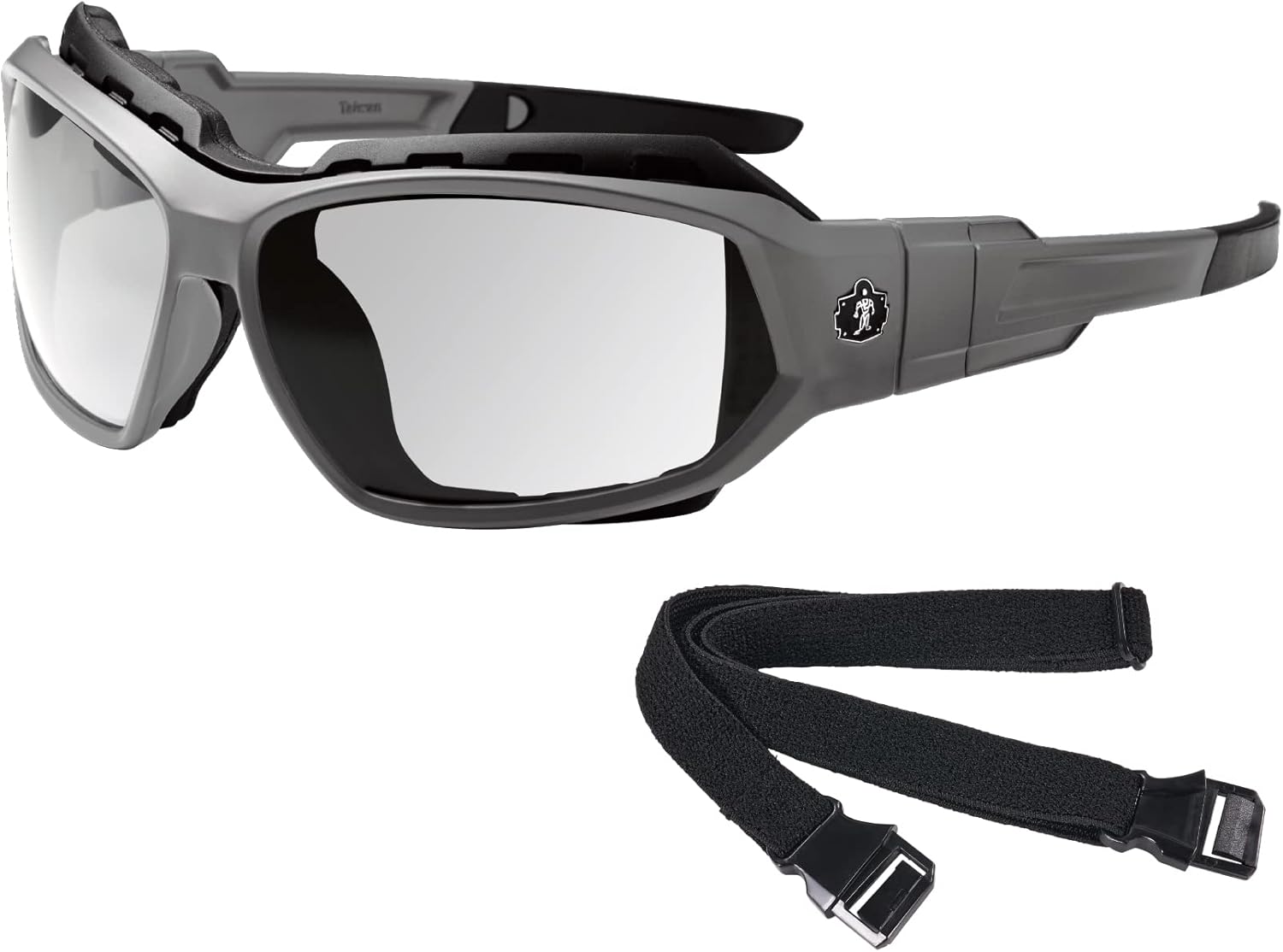 Ergodyne Skullerz Loki Convertible Anti-Fog Safety Glasses
