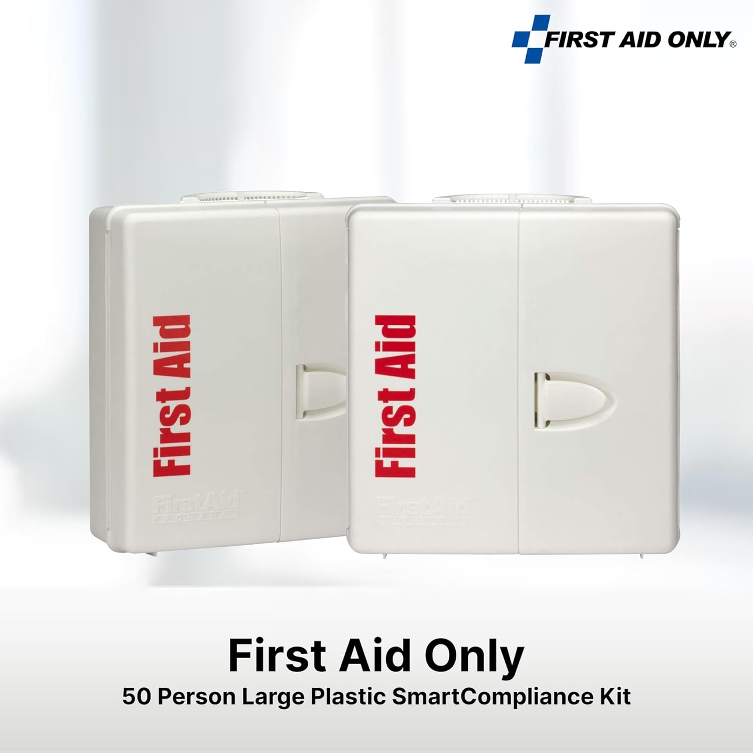 First Aid Only 90580 50-Person SmartCompliance OSHA First Aid Cabinet for Businesses
