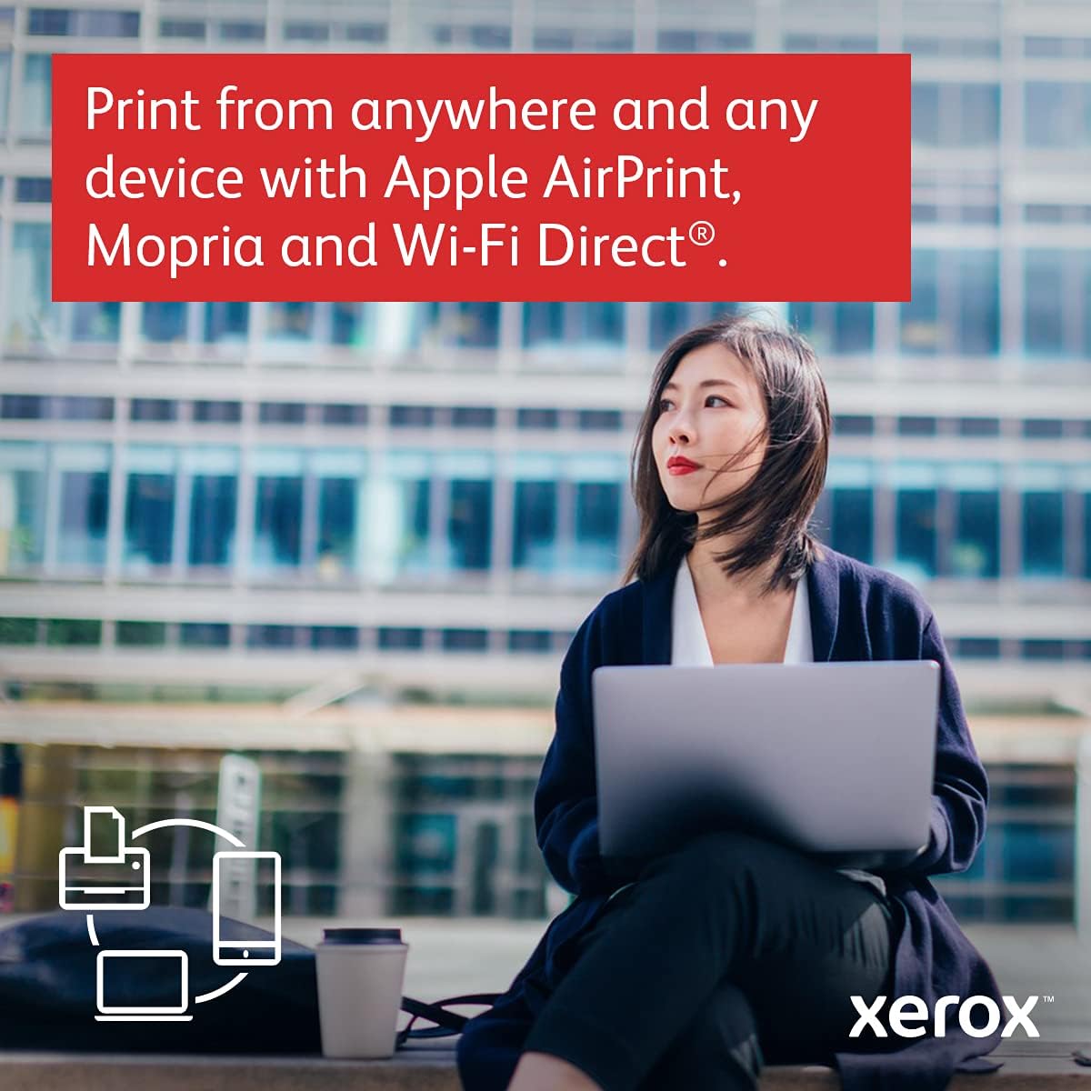 Xerox C235DNI Color All-In-One, Laser, Wireless, ADF, Letter, Print, Scan, Copy, Fax, Energy Star Certified