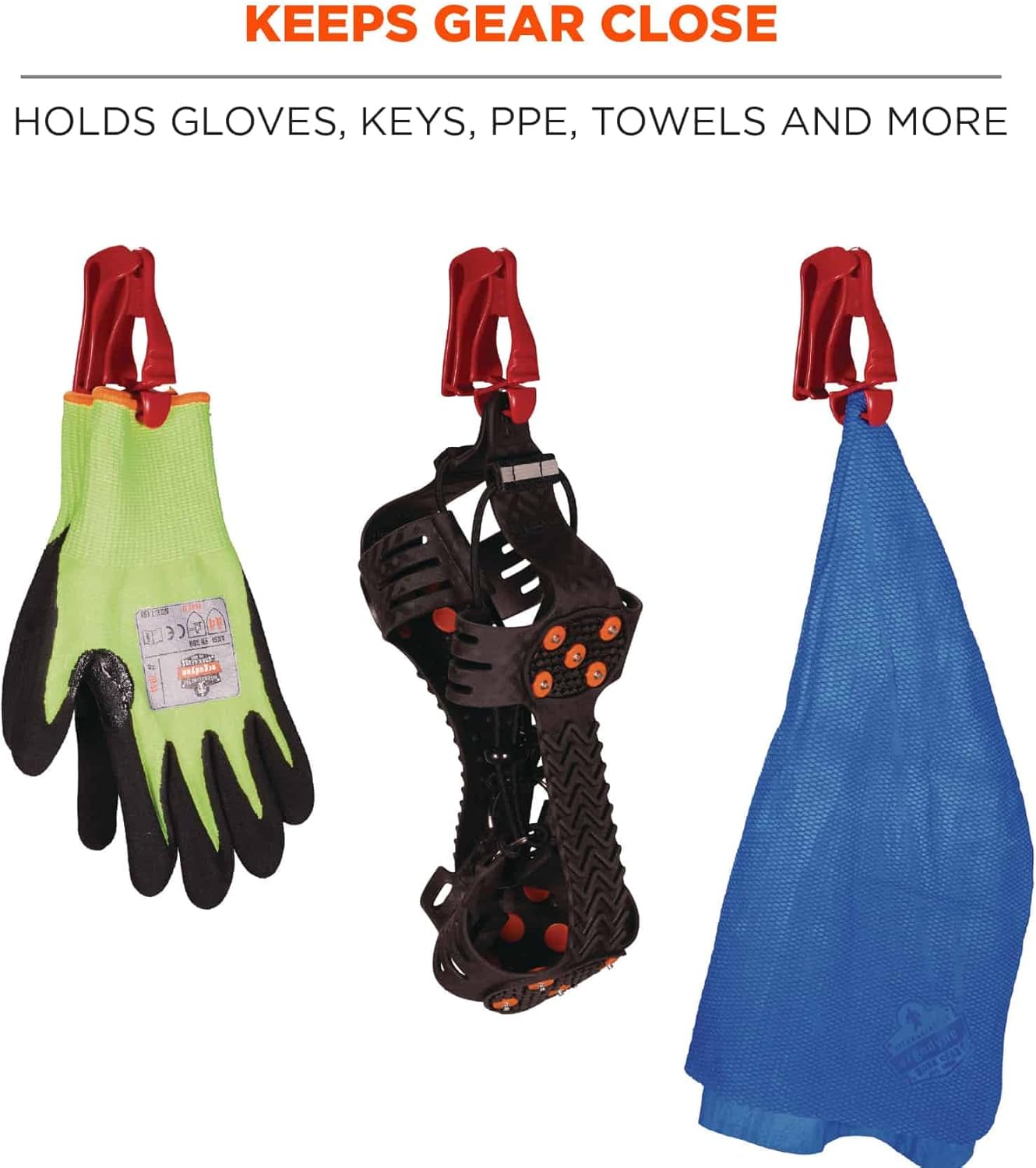 Ergodyne Squids 3405 Glove Clip Holder with Belt Clip