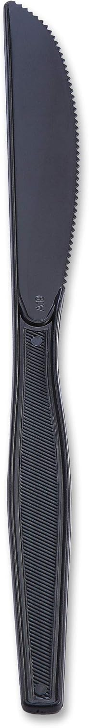 Genuine Joe Heavyweight Knife — Black, 6.3 in — 1000/Carton